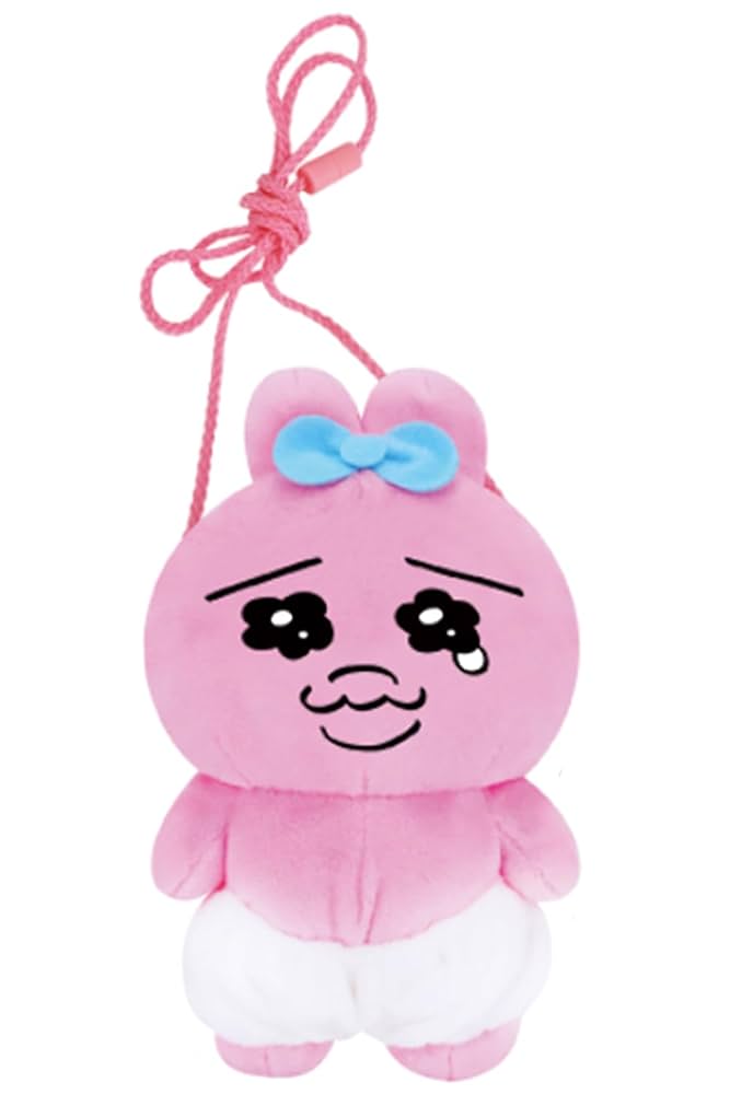 Amazon.co.jp: 可哀想に！うさぎ ぬいぐるみ がまぐち 全2種 約